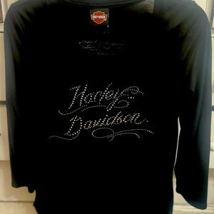 Harley Davidson Top w/ peekaboo back!🖤🖤🖤